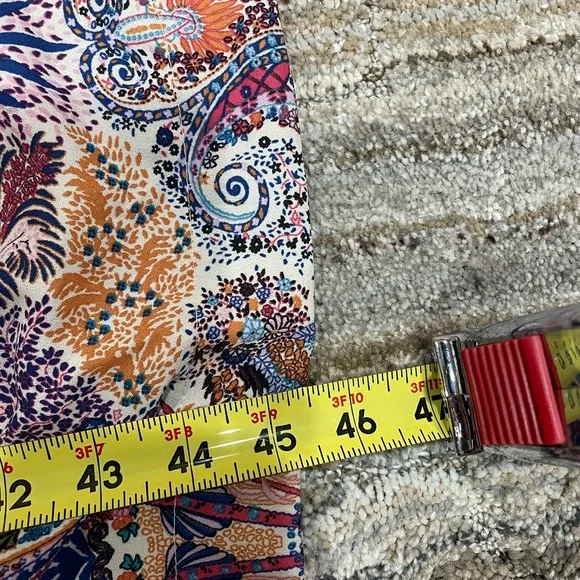 Black Tape colorful paisley maxi dress ~ Size XL ~ NWT - Picture 10 of 11